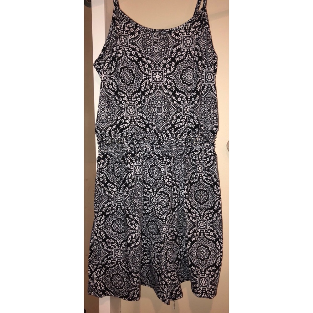 Black & White Romper